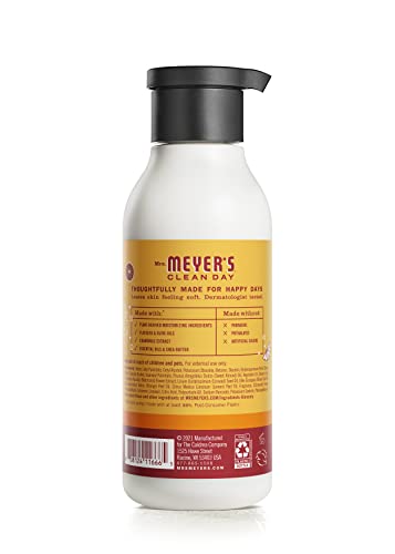 Mrs. Meyer's Clean Day Body Lotion for Dry Skin — Non-Greasy, Clementine Scent, 16 oz (Pack of 3)