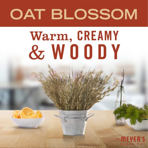 Mrs. Meyer's Clean Day Holiday Hand Soap Bundle – Lavender + Lemon Verbena; Rainwater + Oat Blossom