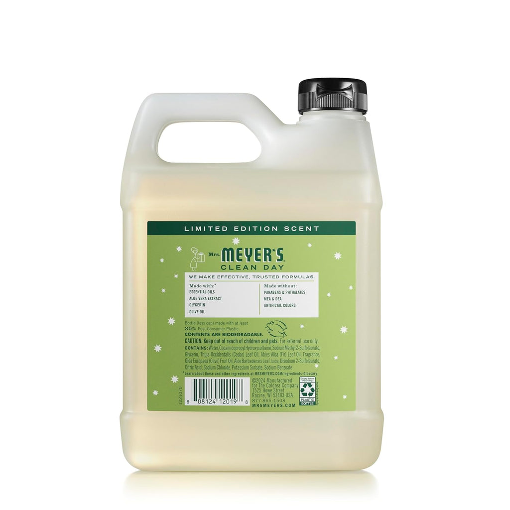 Mrs. Meyer's Clean Day Hand Soap Refills 33 oz Iowa Pine & Snowdrop Variety Pack