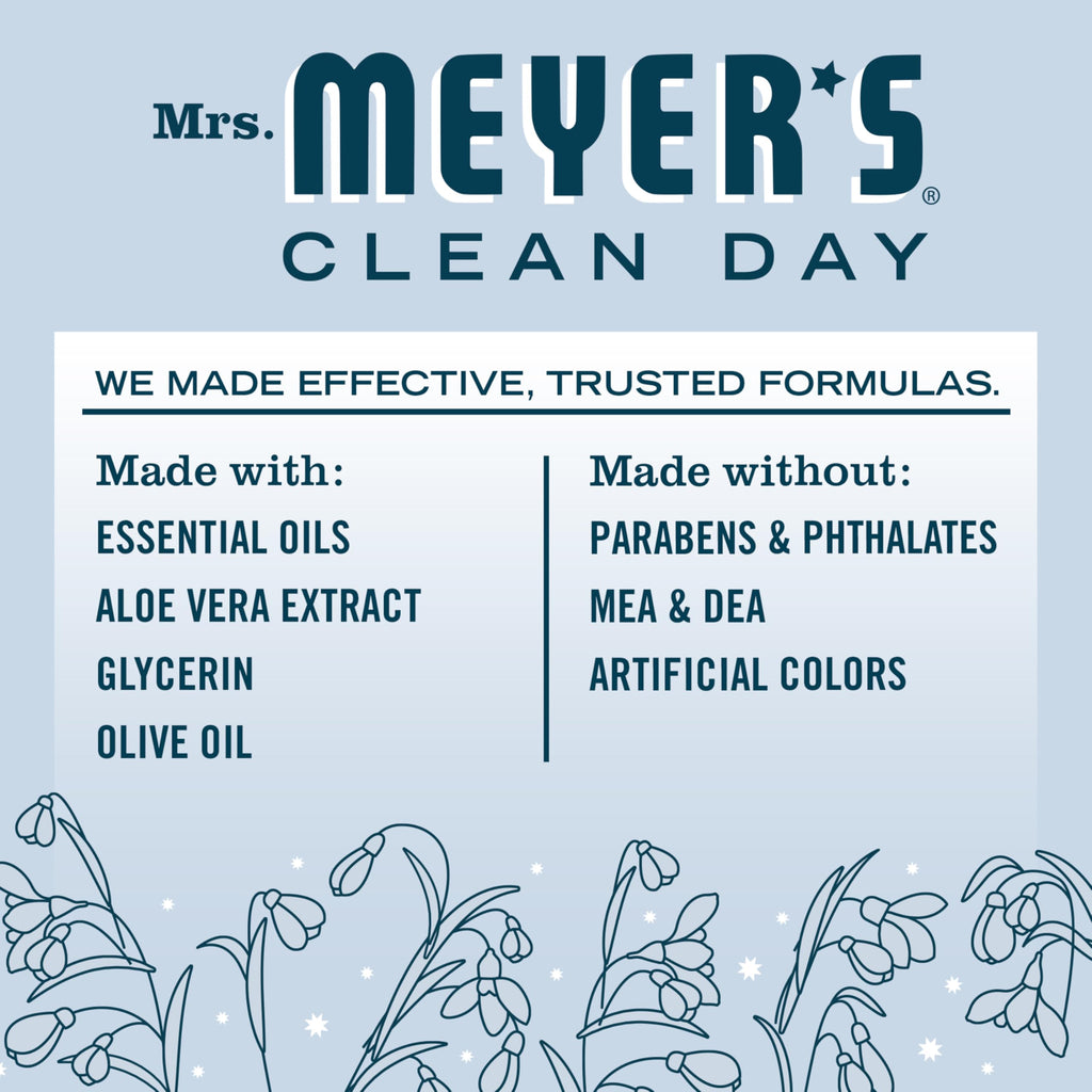 Mrs. Meyer's Snowdrop Hand Lotion - Non-Greasy Hydration, 12 oz