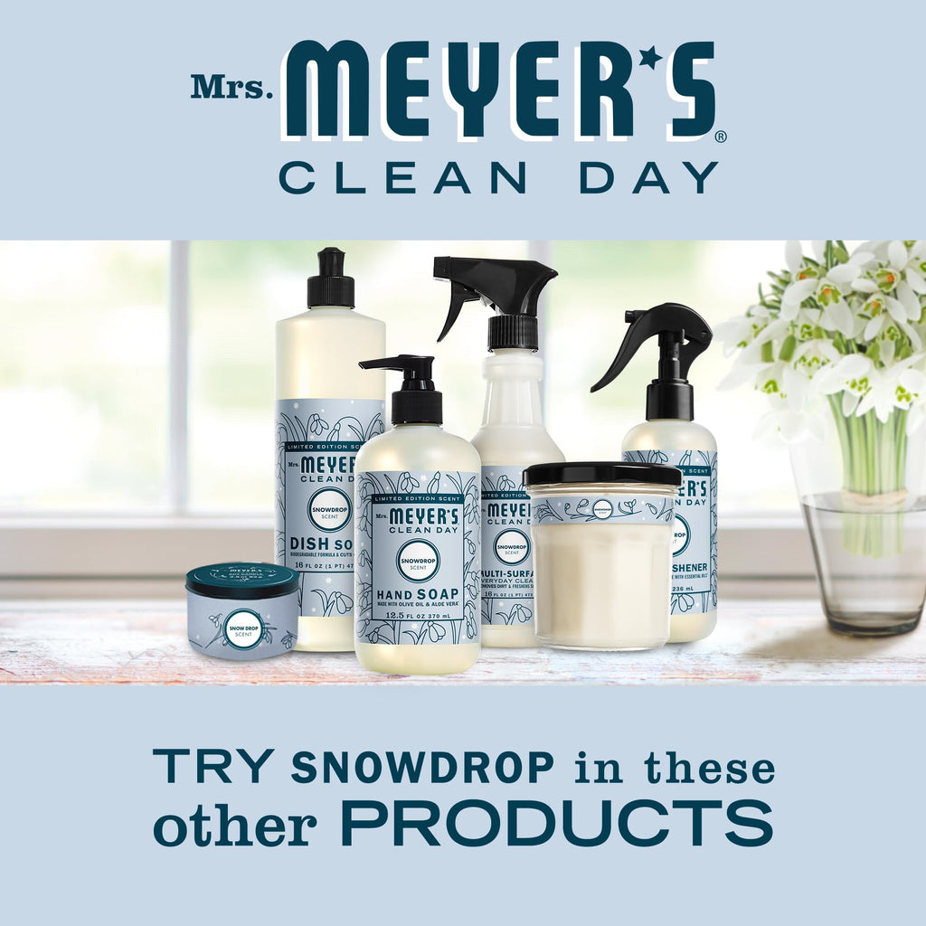Mrs. Meyer's Snowdrop Hand Lotion - Non-Greasy Hydration, 12 oz