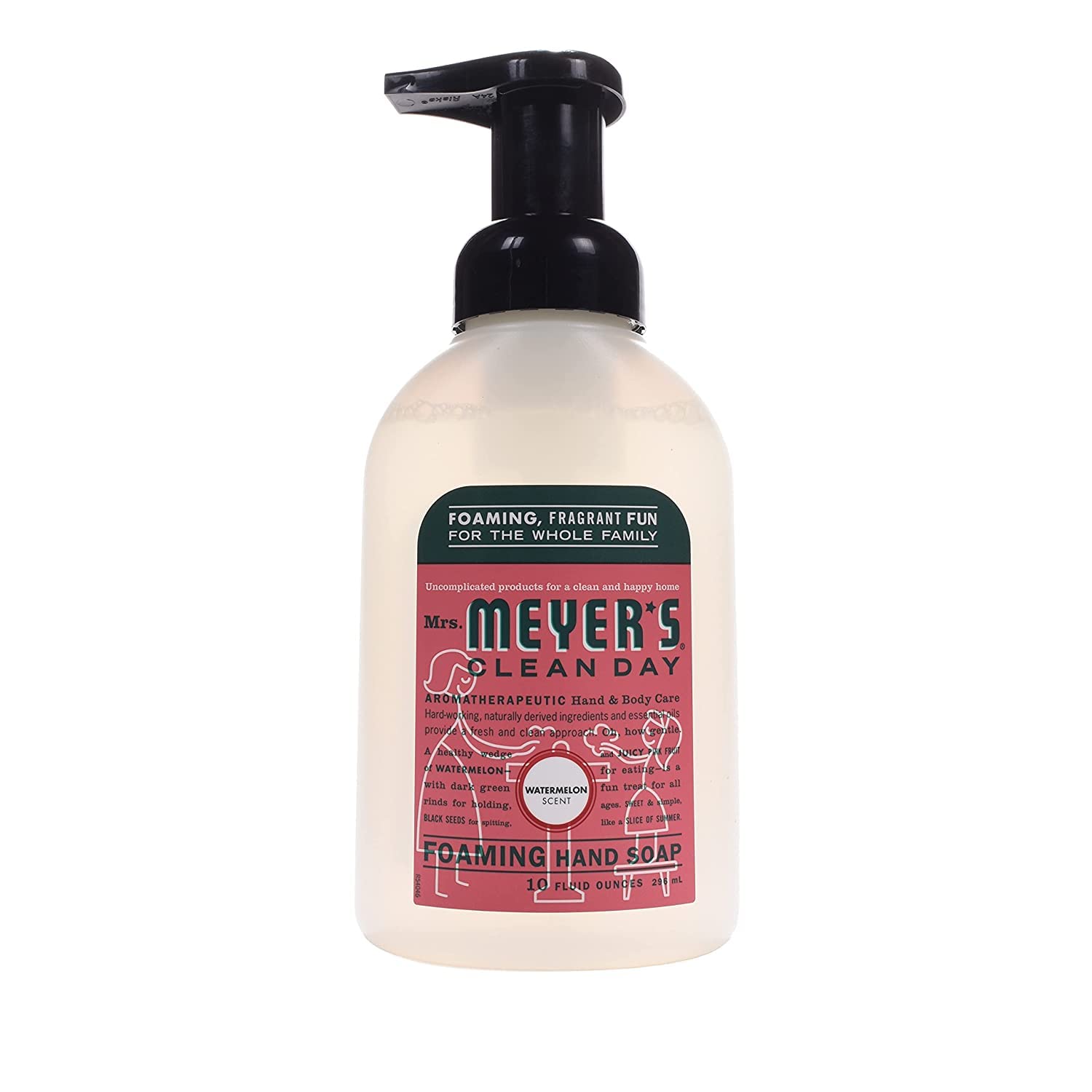 Mrs. Meyer's Clean Day Foaming Hand Soap Watermelon Scent – 10 fl oz (Pack of 6)