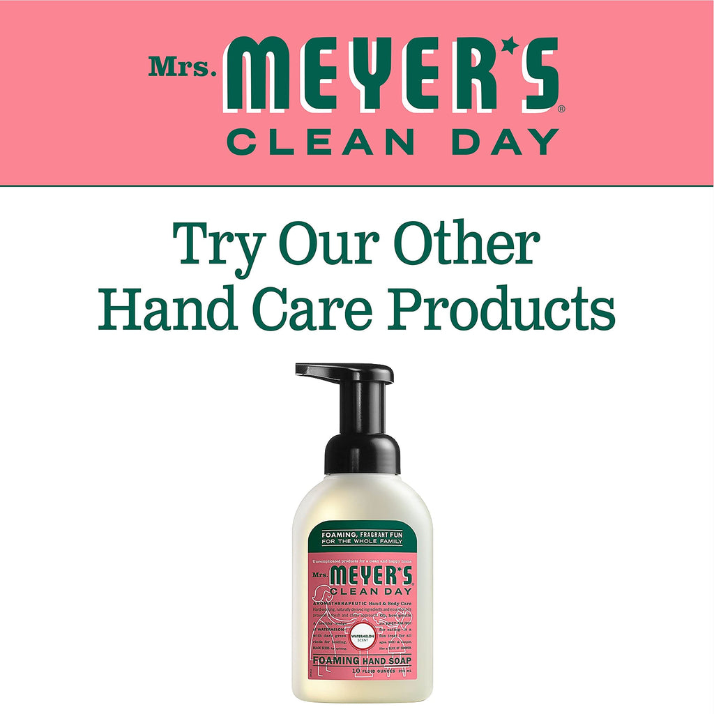Mrs. Meyer's CLEAN DAY Watermelon Foaming Hand Soap – Pack of 4, 10 oz