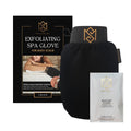 MS Exfoliating Glove Kessa Mitt – Deep Skin Exfoliation & Pore Cleansing (1 Pack, Black)