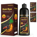 Msktasy Burgundy Hair Dye Shampoo – 3-in-1 Color & Care, 16.9 oz