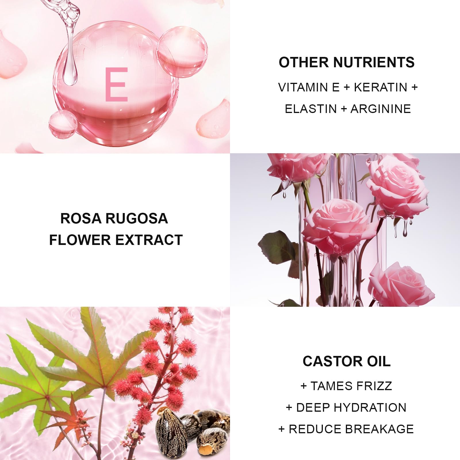 Msktasy Hair Perfume for Women – Long-Lasting Rose Scent, Frizz Control & 2-in-1 Hydration