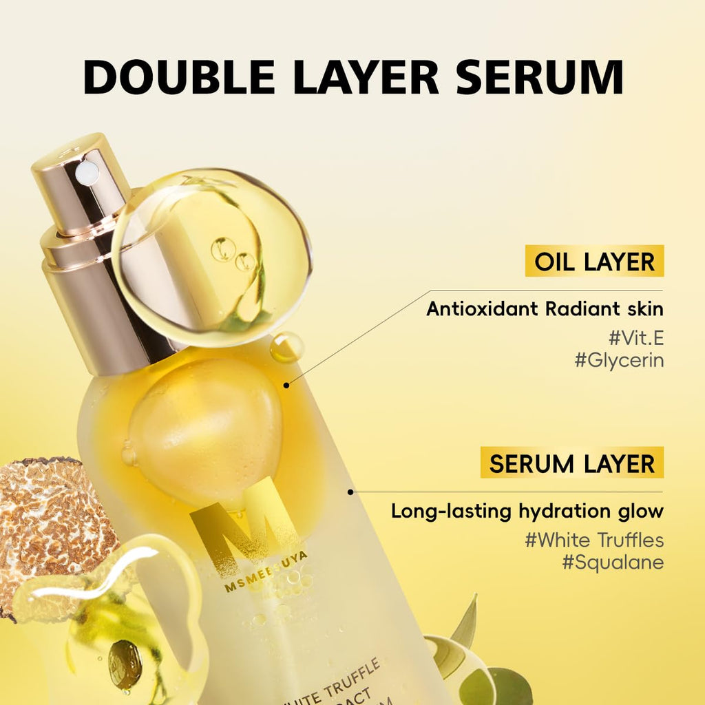 MSMEESUYA 2Pack White Truffle First Spray Serum – Hydrating Face Mist, Glow Boost, 120ml
