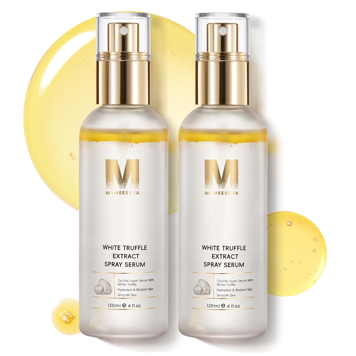 MSMEESUYA 2Pack White Truffle First Spray Serum – Hydrating Face Mist, Glow Boost, 120ml