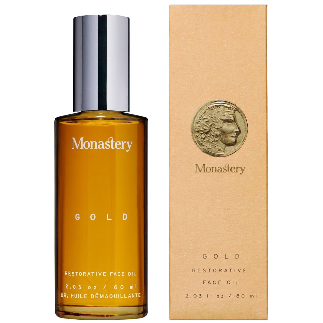 MST MONASTERY Monastery Gold Face Moisturizer – 60ml with Rare Sandalwood Nut Oil