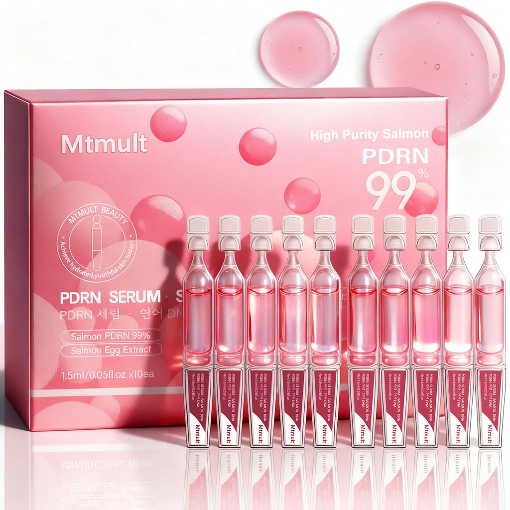 Mtmult Salmon PDRN Serum – Intense Firming, Hydration & Glow with Collagen, Glutathione, Hyaluronic Acid