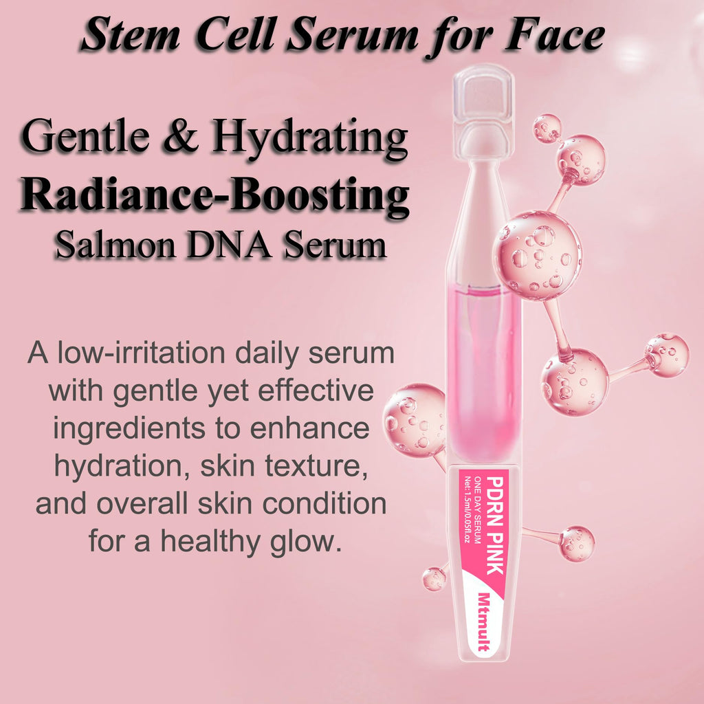 Mtmult Salmon PDRN Serum – Intense Firming, Hydration & Glow with Collagen, Glutathione, Hyaluronic Acid