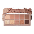 mude Shawl Moment Eyeshadow Palette – 10 Shades Matte Satin Shimmer Glitter | K-Beauty