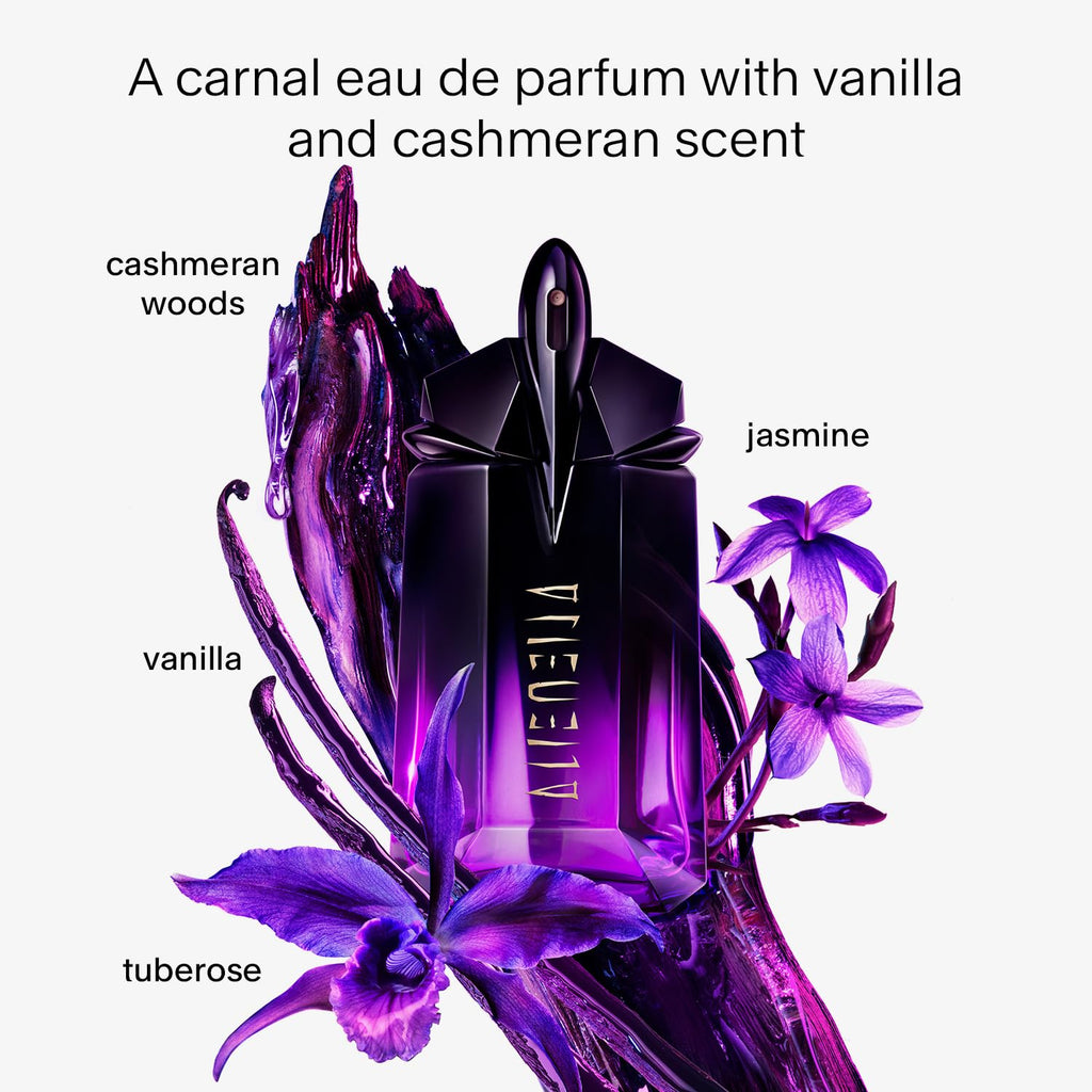 MUGLER Alien Extraintense Eau de Parfum Travel Set for Women – 1 oz Full Size + 0.3 oz Travel Size