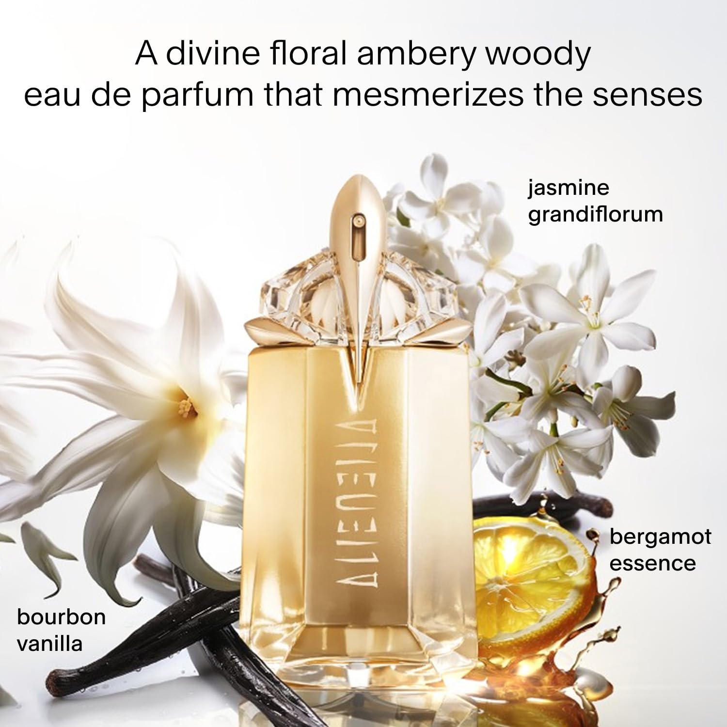 MUGLER Alien Goddess EDP Set – Full Size + Travel Size + Body Lotion | Floral & Woody fragrance