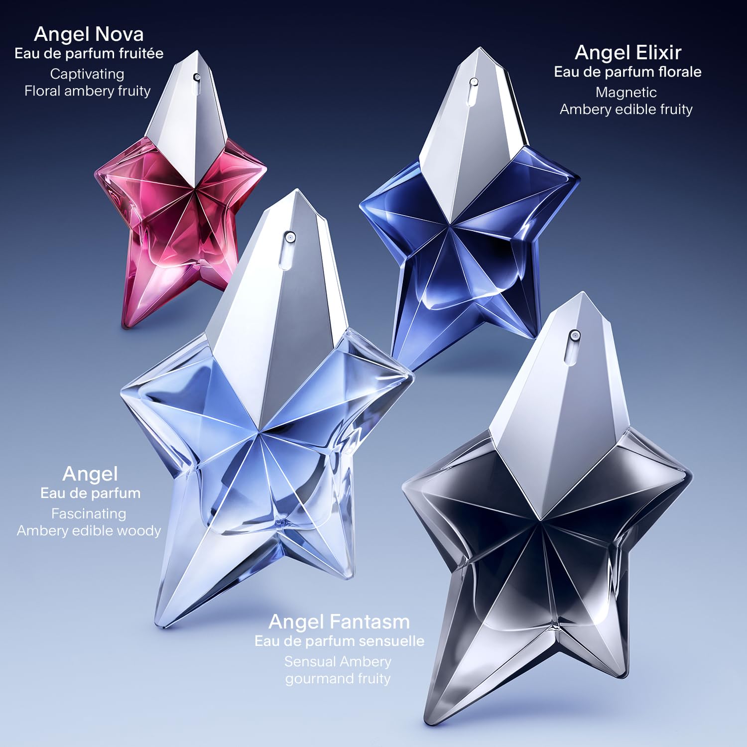 Mugler Angel Fantasm Eau de Parfum – Travel Size 0.33 oz | Pineapple, Coconut & Patchouli