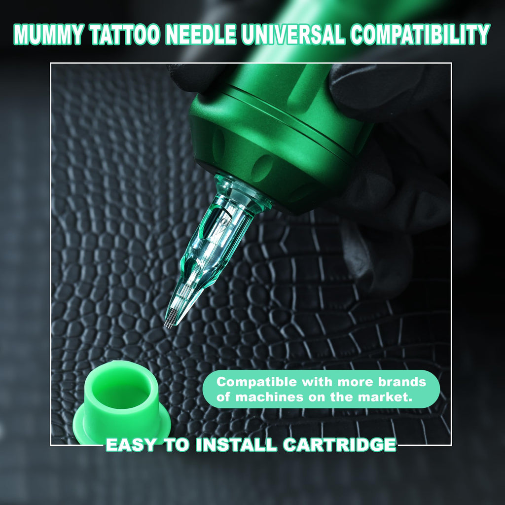 Mummy Cartridge Tattoo Needles Disposable 20Pcs Box – TG-1215RM