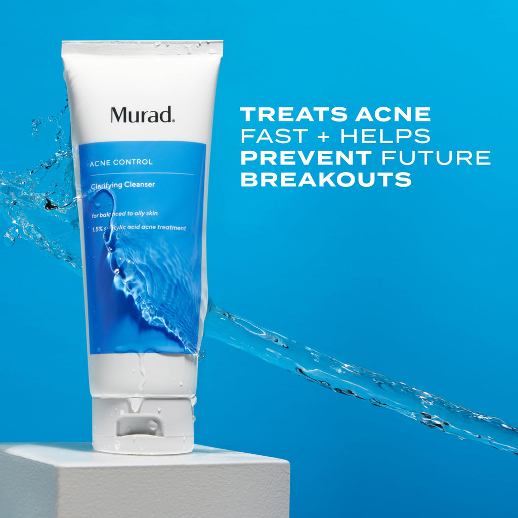 Murad Acne Control Clarifying Cleanser – Salicylic Acid & Green Tea for Oil Control (5 oz)