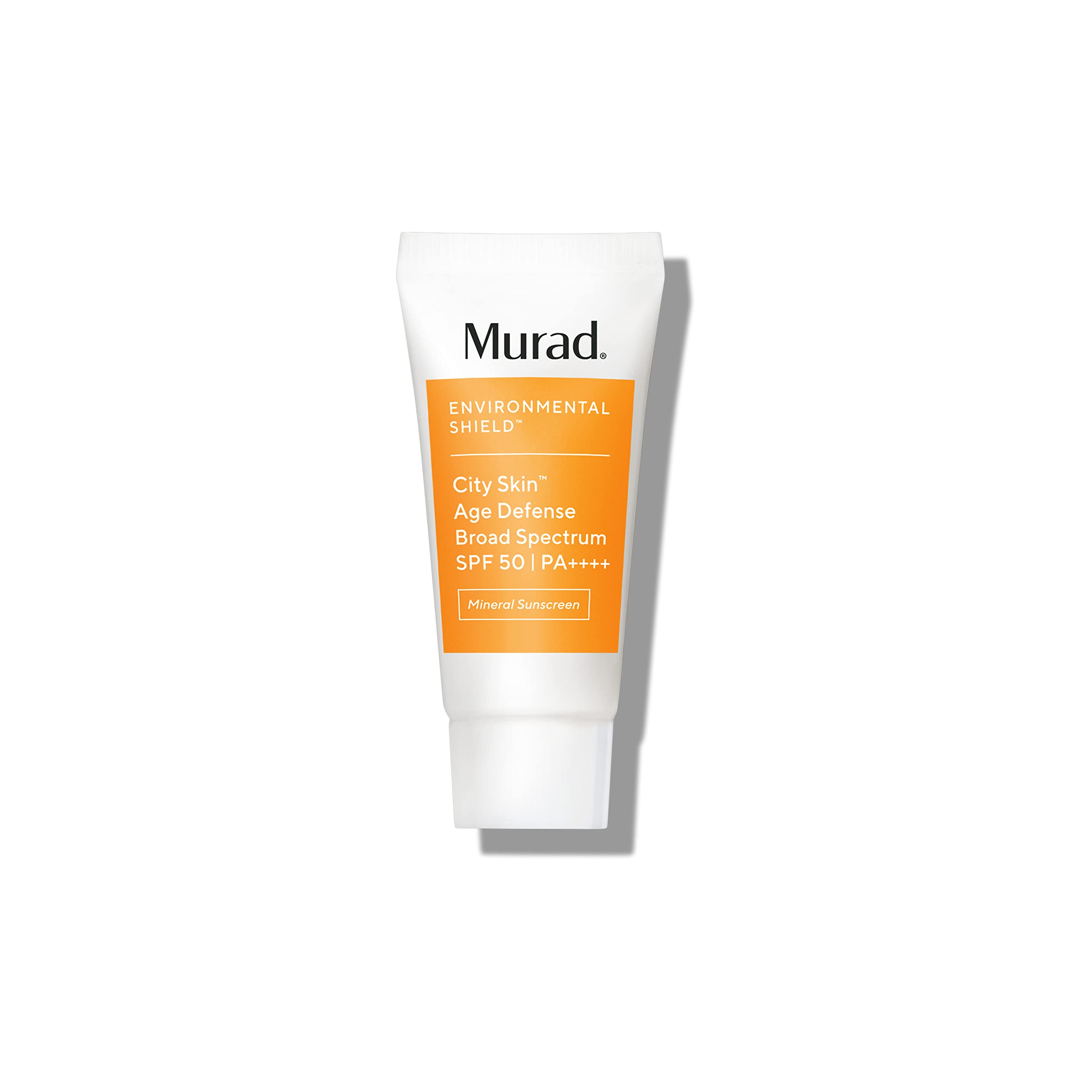 Murad City Skin Age Defense SPF 50 – Mineral Sunscreen with Blue Light Defense | 0.6 oz