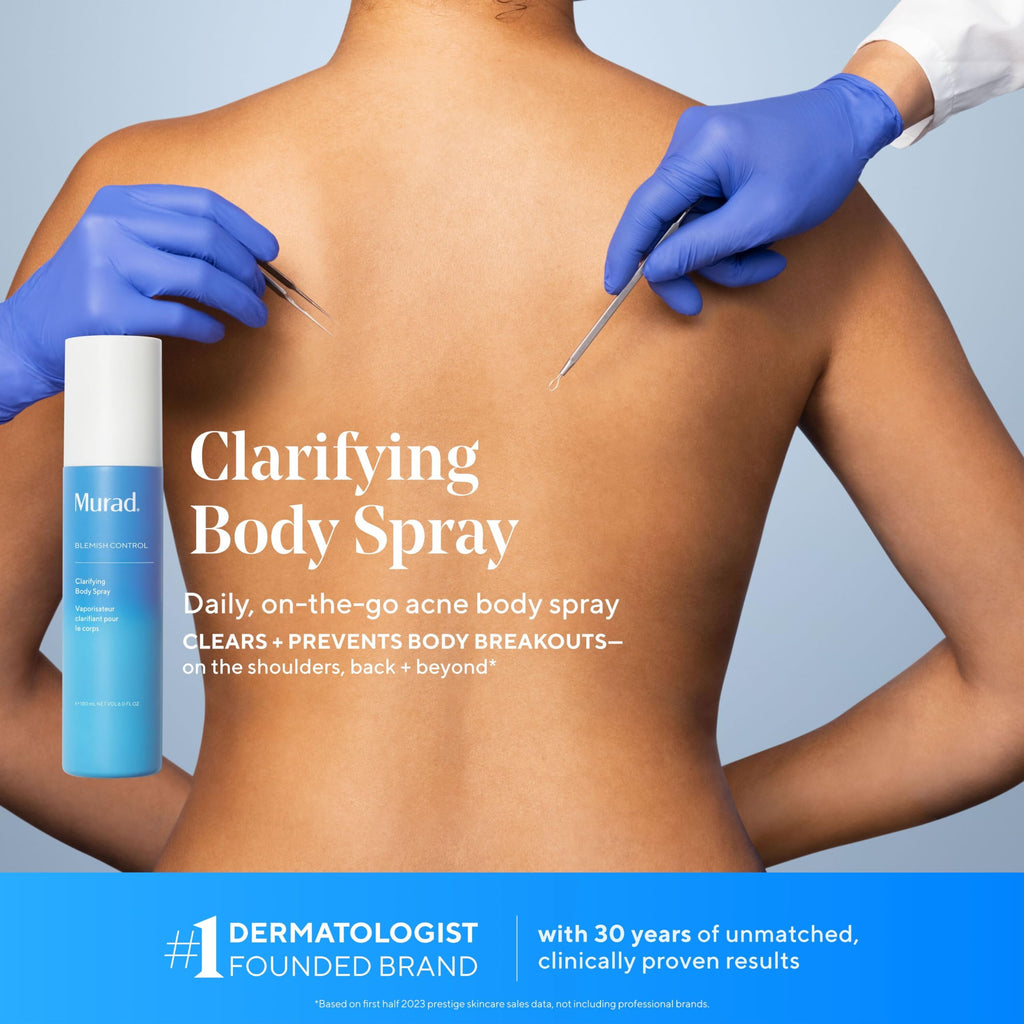 Murad Clarifying Body Spray - Daily Salicylic Acid Treatment, 6 fl oz