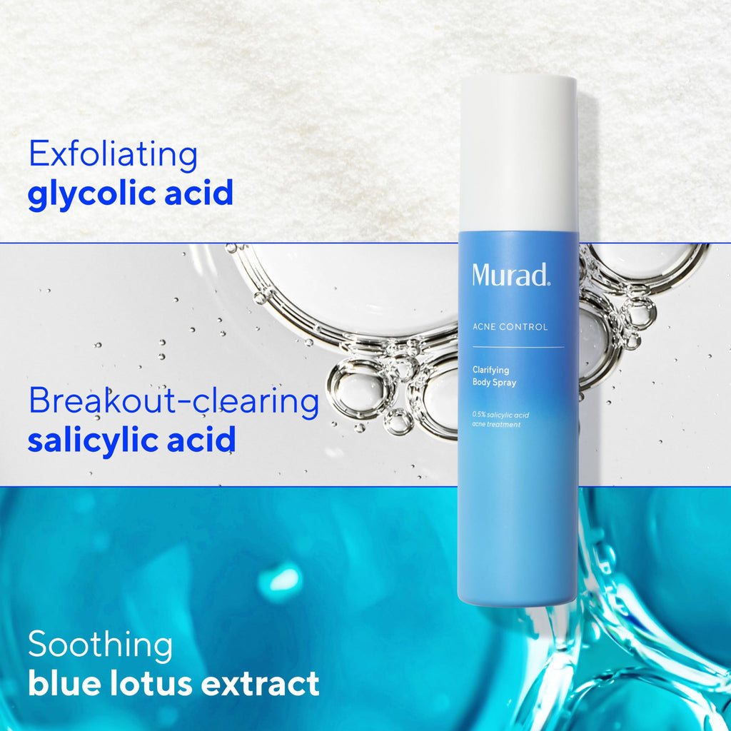 Murad Clarifying Body Spray - Daily Salicylic Acid Treatment, 6 fl oz