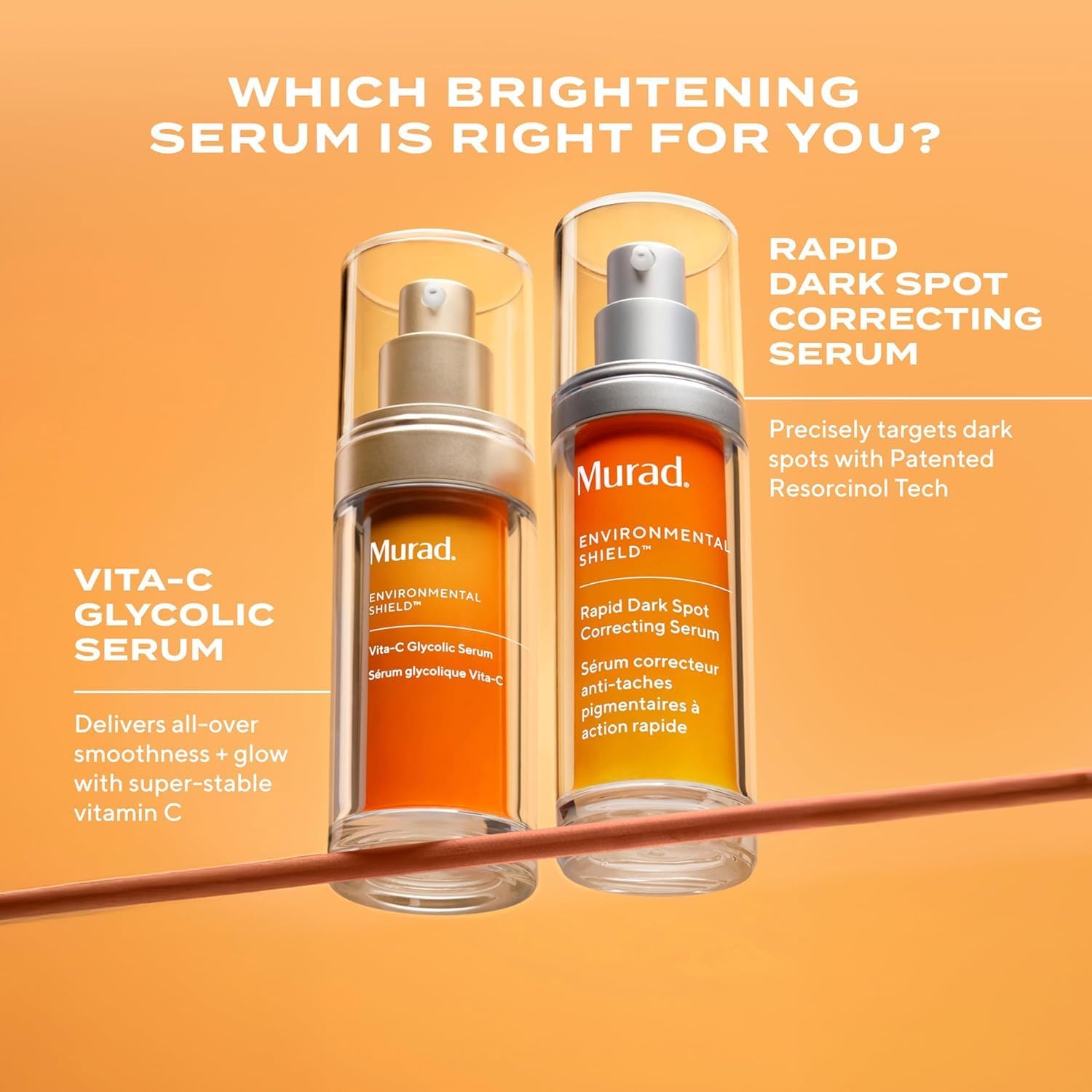 Murad Rapid Dark Spot Correcting Serum — Advanced Resorcinol, Tranexamic & Glycolic Formula | 1 fl oz