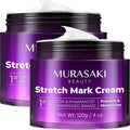 Murasaki Beauty Stretch Mark Cream for Pregnancy – 2 Pack Maternity Cream for Prevention & Elasticity (4 oz)