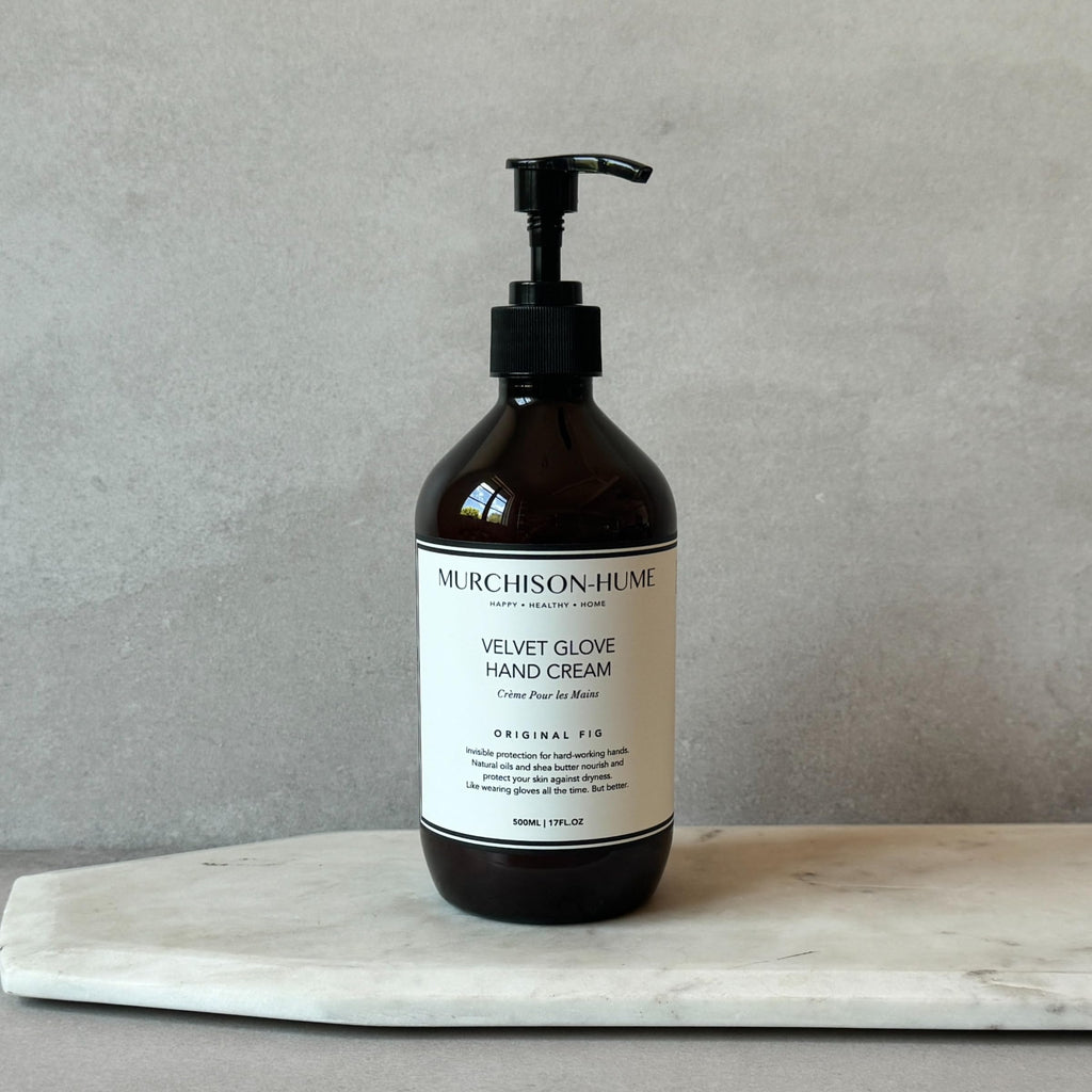 Murchison-Hume Velvet Glove Hand Cream – Nourishing Fruit Extracts & Seed Oils, 24-Hour Hydration, Original Fig