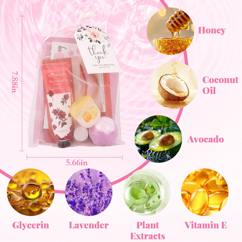 MUREND 90PCS Spa Party Supplies for Girls – Sleepover Skincare Set with Tattoos, Masks, Foot Bath Bombs & More