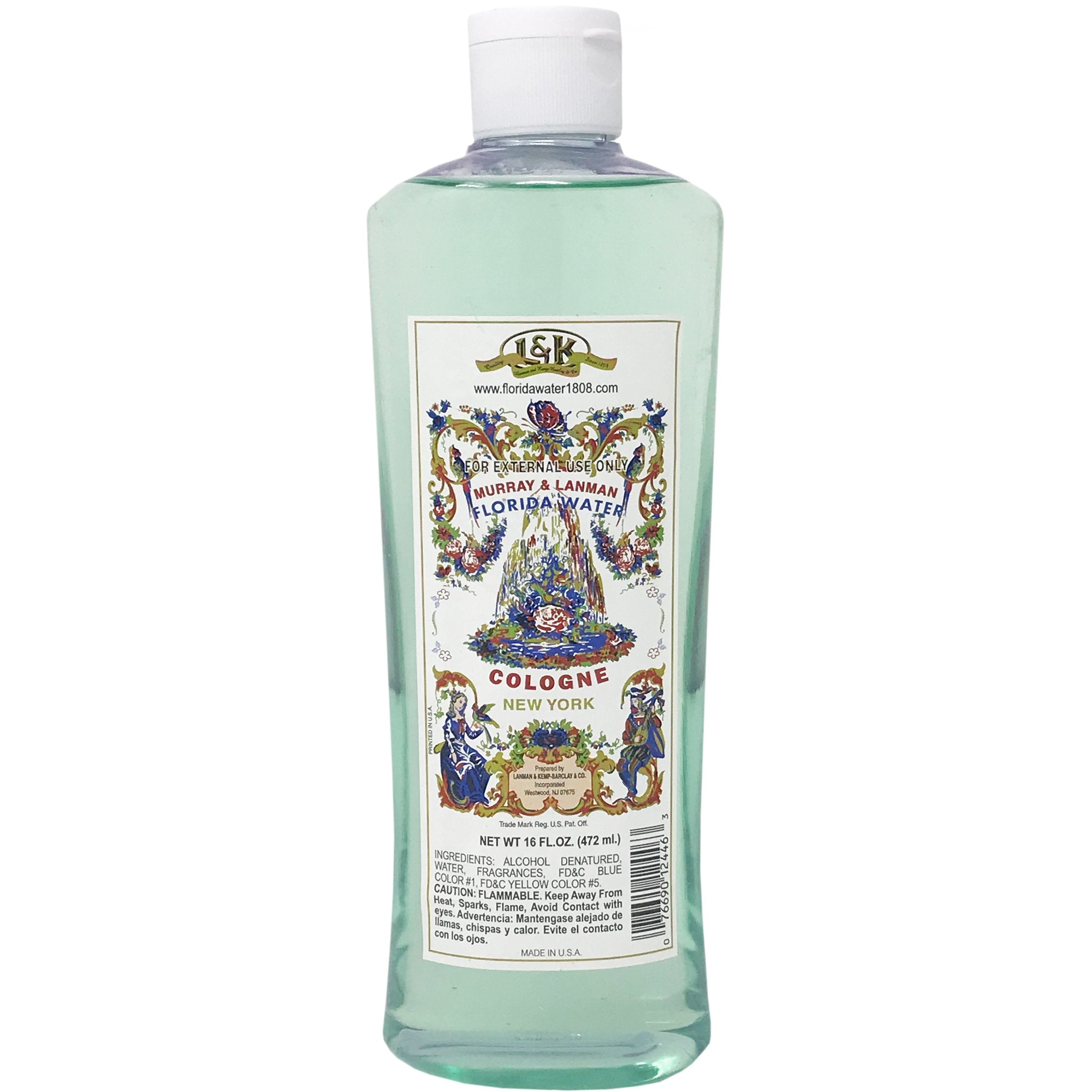 Murray & Lanman Florida Water - 16 oz | Timeless Fragrance, Cruelty-Free