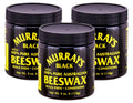 Murray's Black Beeswax, 3.5 oz (Pack of 3) | Strong Hold & Color-Depth