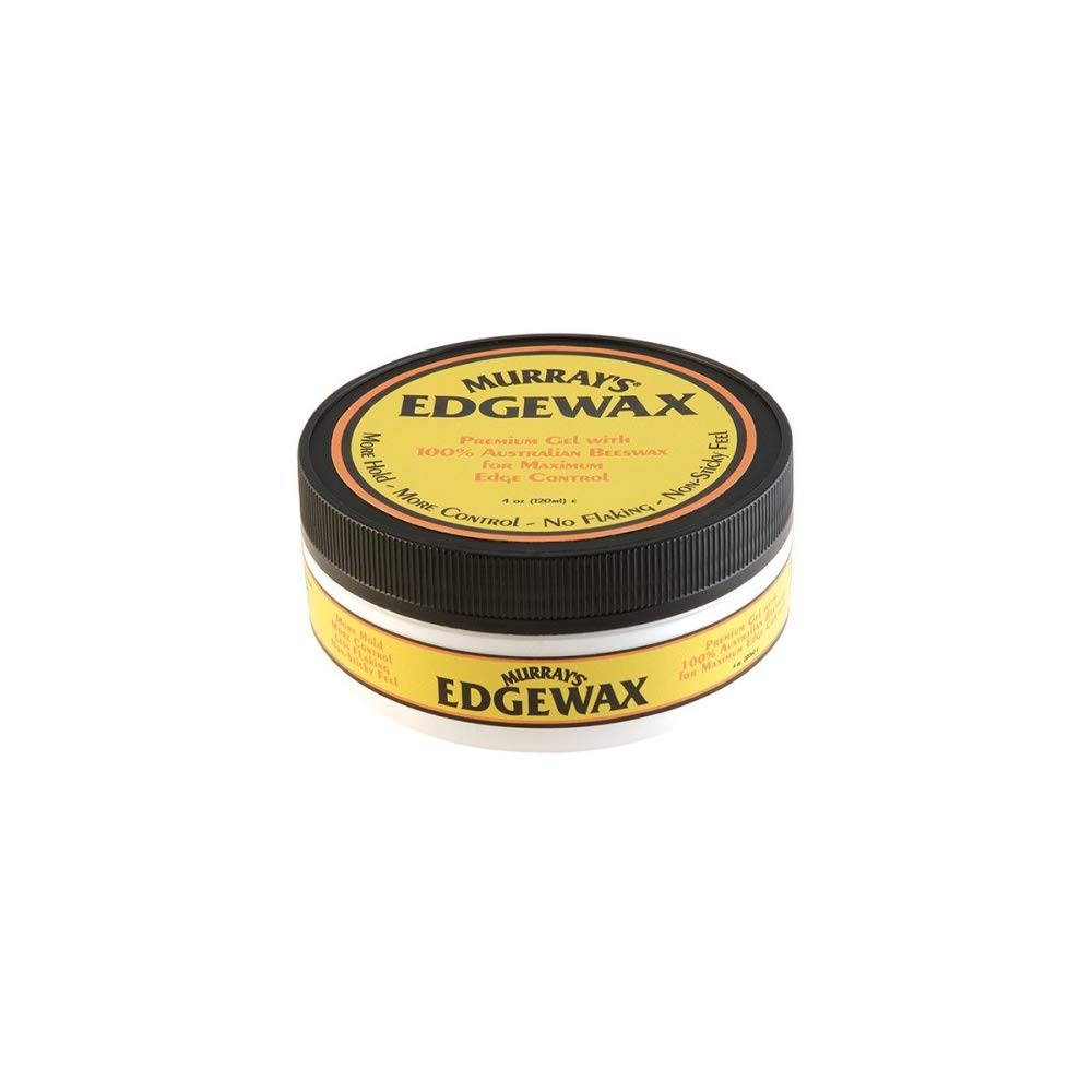 Murray's Edgewax – 4 oz Jar Pack of 4 Premium Beeswax Edge Control Gel