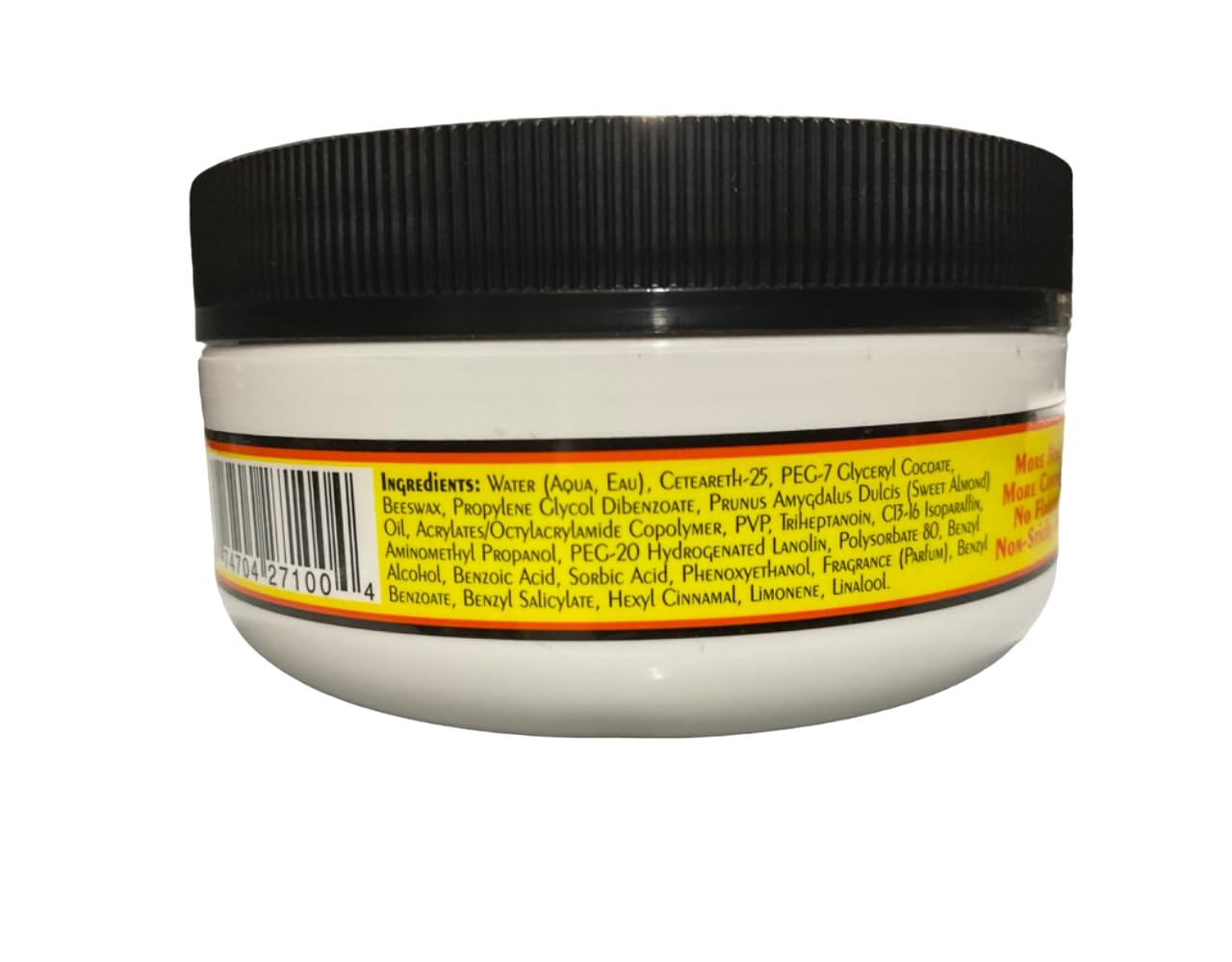 Murray's Edgewax – 4 oz Jar Pack of 4 Premium Beeswax Edge Control Gel