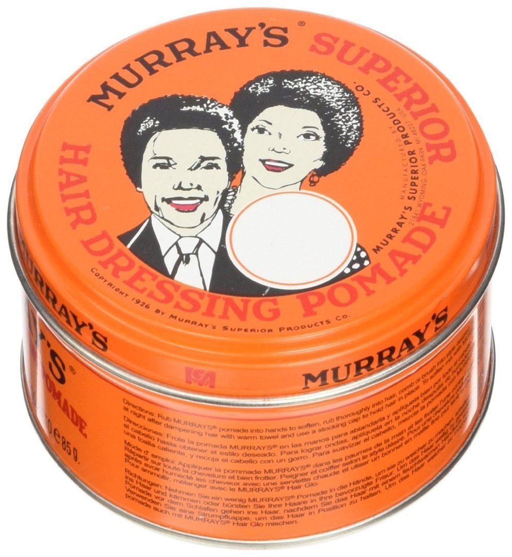 Murray's Superior Hair Dressing Pomade – Pack of 4 x 3 oz | Classic Hold & Definition