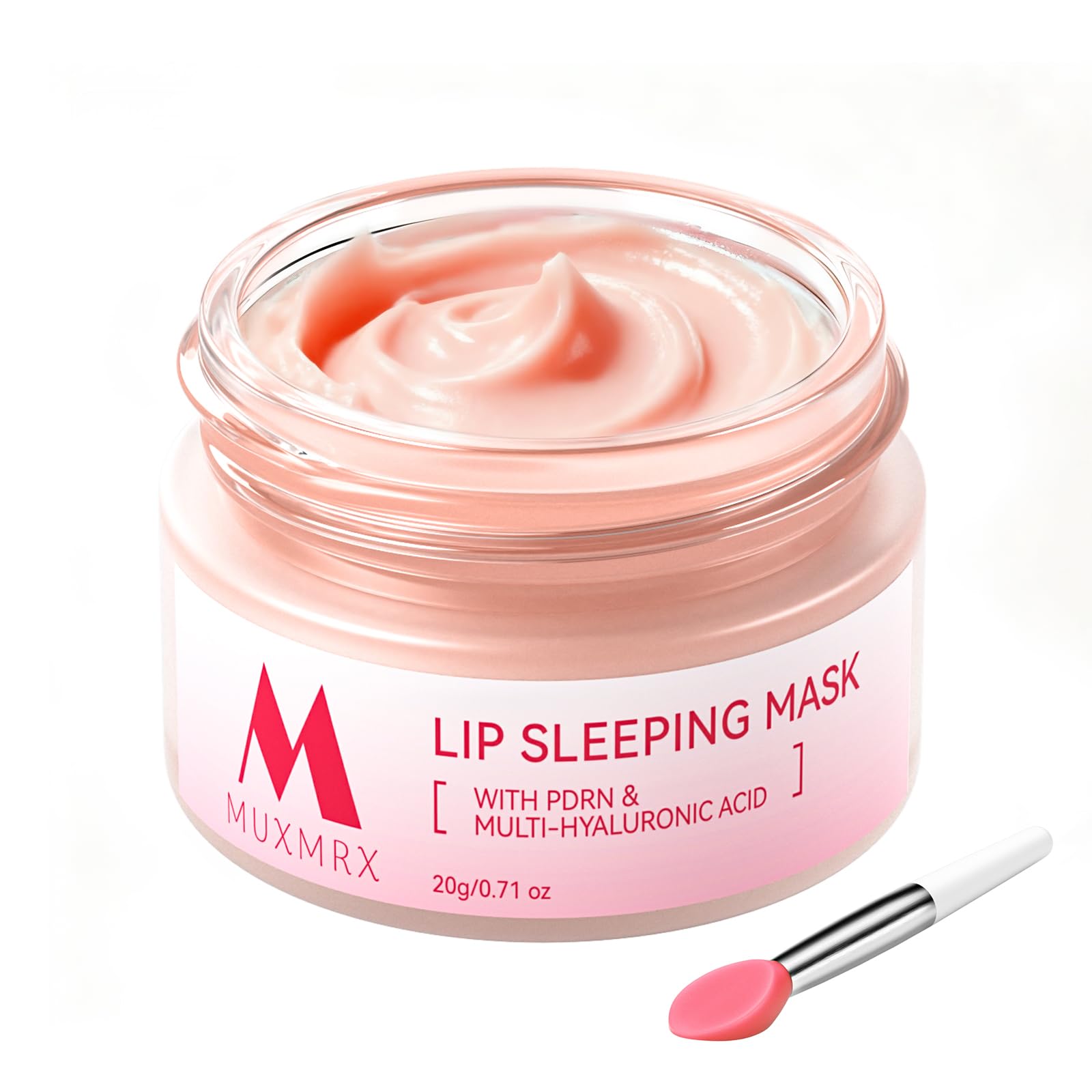 Muxmrx PDRN Lip Sleeping Mask – Salmon DNA, 3 Hyaluronic Acids & Murumuru Butter