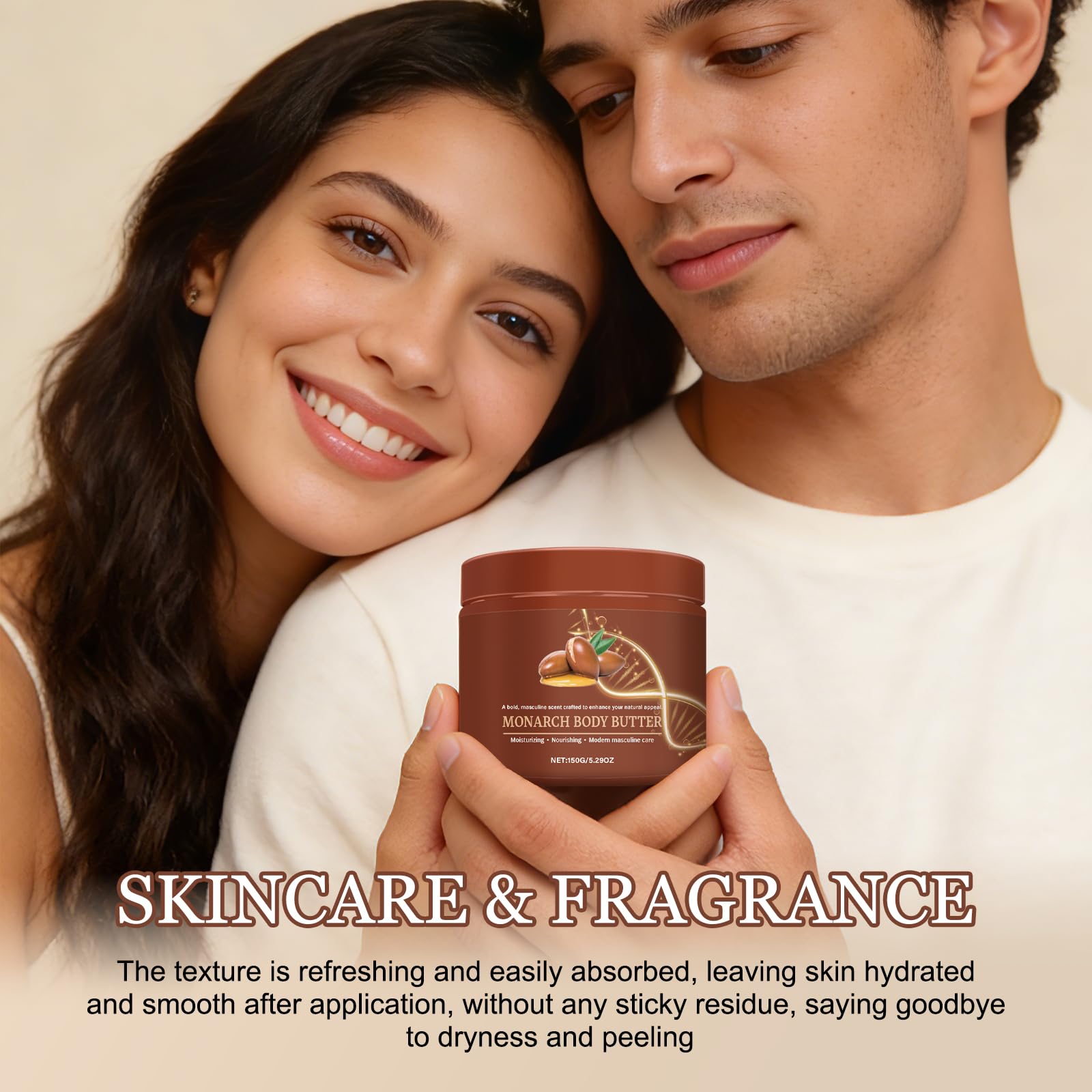 MVC Crowned Skin Body Butter for Men – Pheromone Scented Hydration (2-Pack)