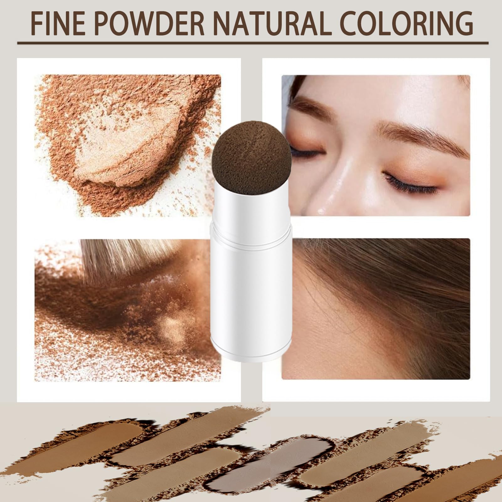 MVC Eyebrow Stencils & Stamp Kit – Easy, Natural Brows (Blonde)