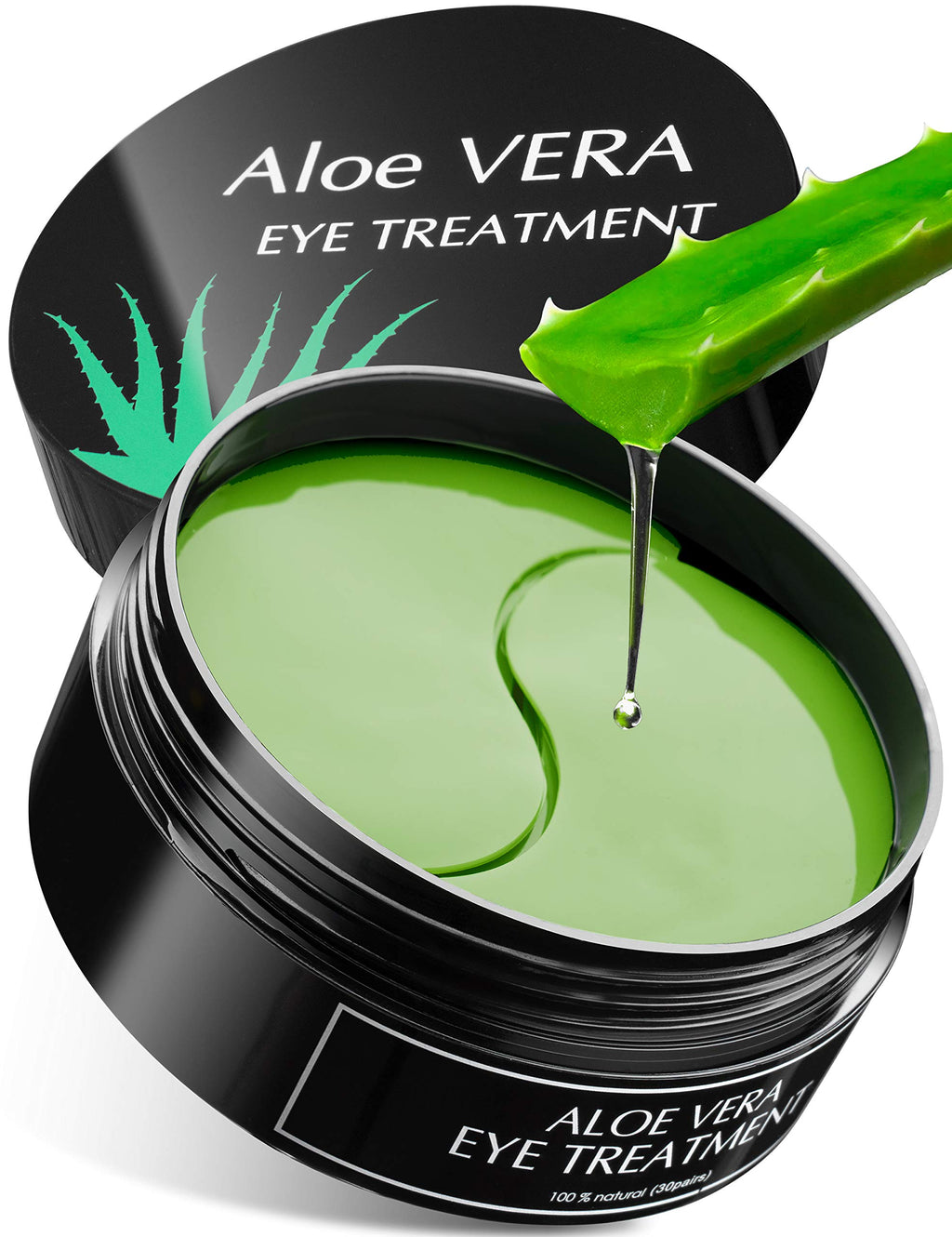My Alle Care Aloe Vera Eye Treatment Mask – 30 Pairs Hydrogel Under-Eye Patches
