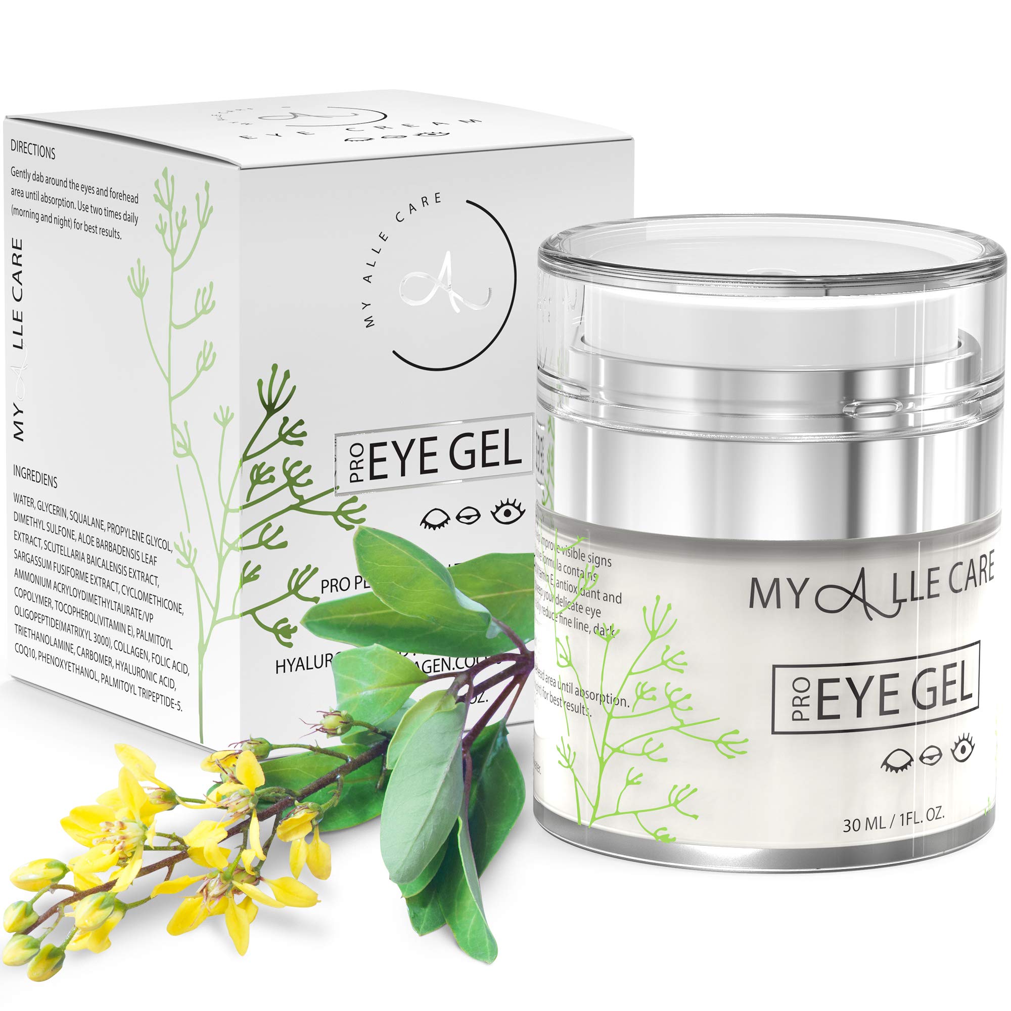 My Alle Care Eye Gel with Hyaluronic Acid – Dark Circles, Puffiness & Fine Lines