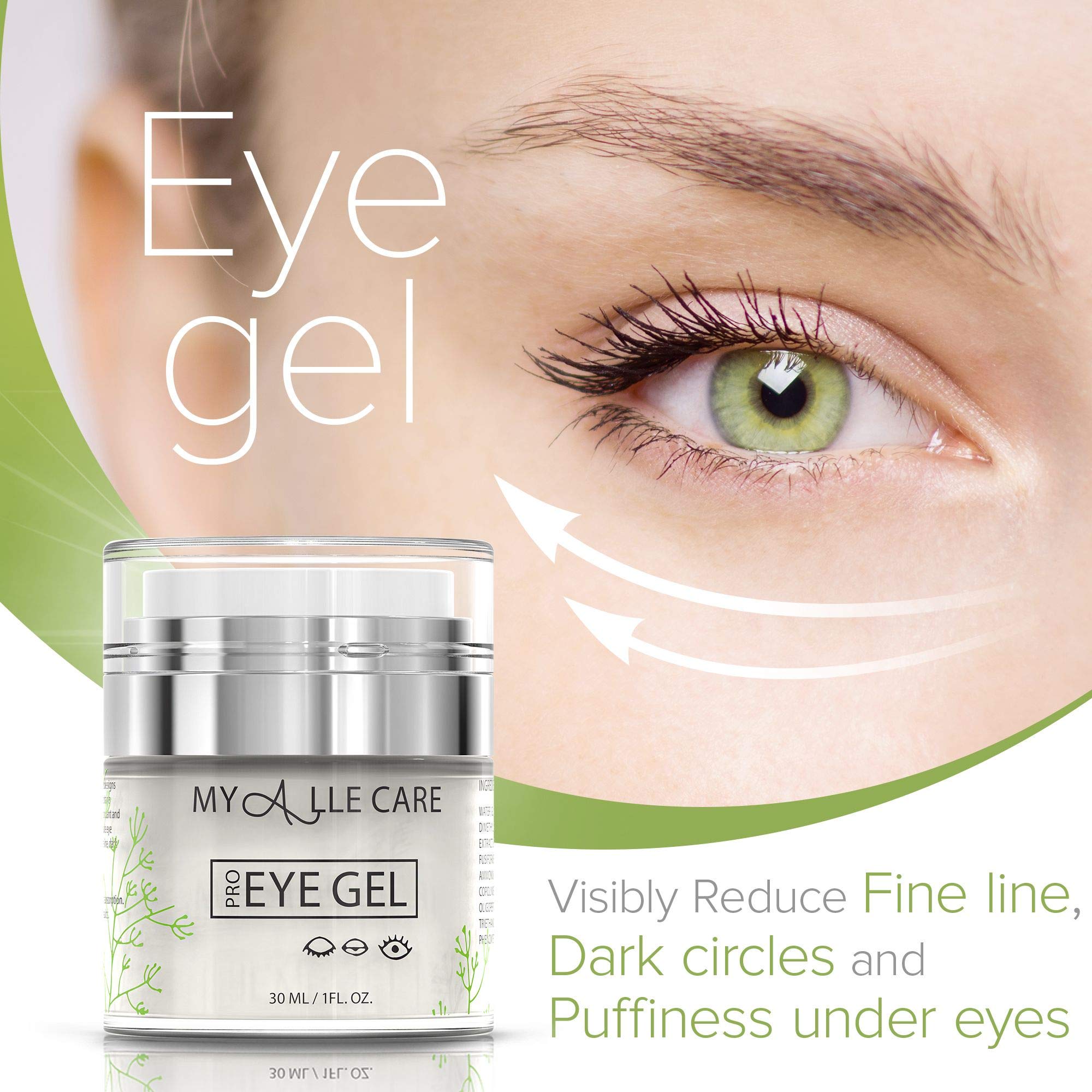 My Alle Care Eye Gel with Hyaluronic Acid – Dark Circles, Puffiness & Fine Lines