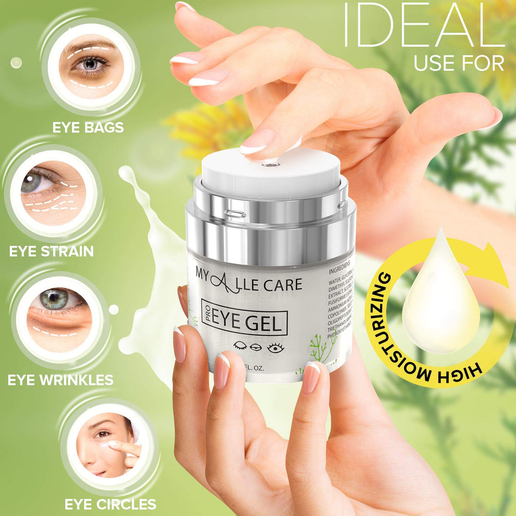 My Alle Care Eye Gel with Hyaluronic Acid – Dark Circles, Puffiness & Fine Lines