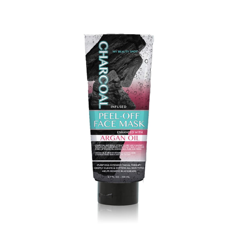 My Beauty Spot Charcoal Peel-Off Face Mask with Argan Oil (6.7 oz)