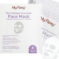 My Flexy Bio Collagen Overnight Mask – Peptides, Hyaluronic Acid & Antioxidants (4 Pack)