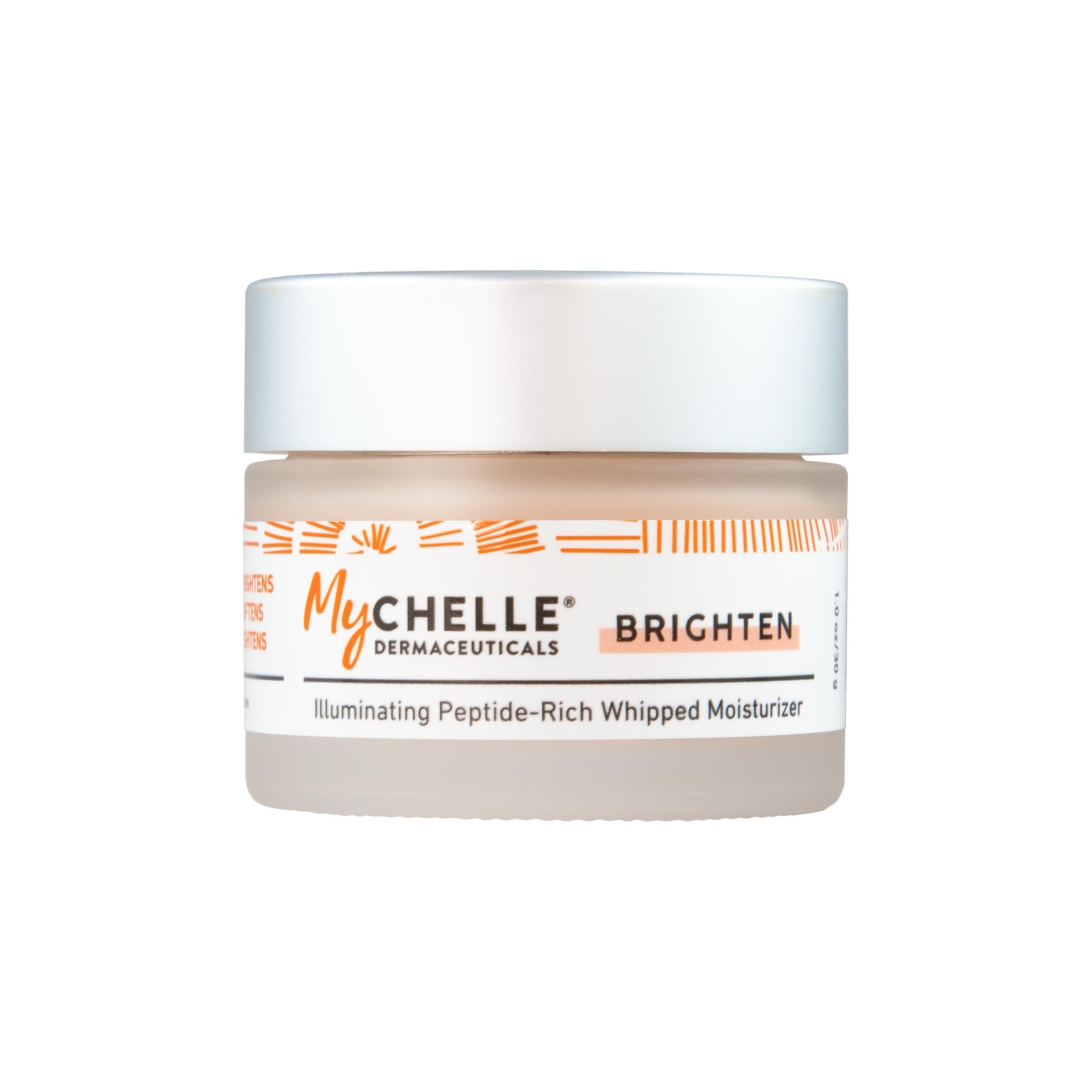 MYCHELLE Illuminating Peptide-Rich Whipped Moisturizer – 1.2 oz | Natural Glow & Peptides