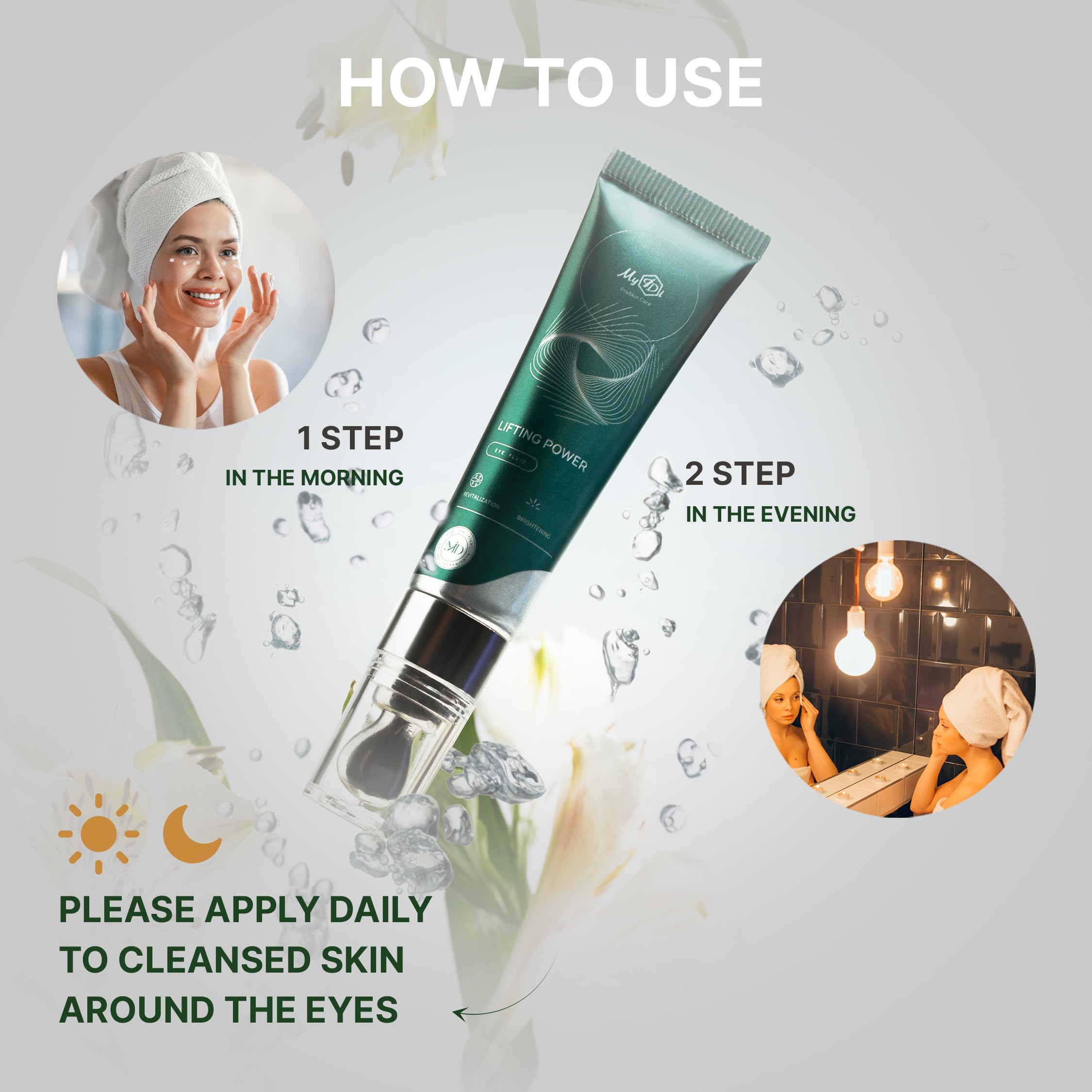 MyIDi Lifting Power Eye Fluid – Hydrating Anti-Aging Serum