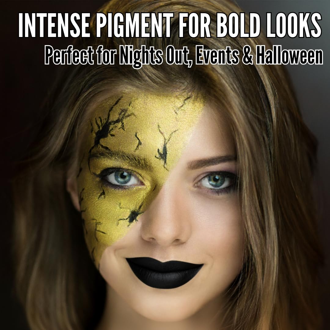 Mynena Matte Liquid Lipstick Black – Long-Lasting, Transfer-Proof, Vegan & Cruelty-Free