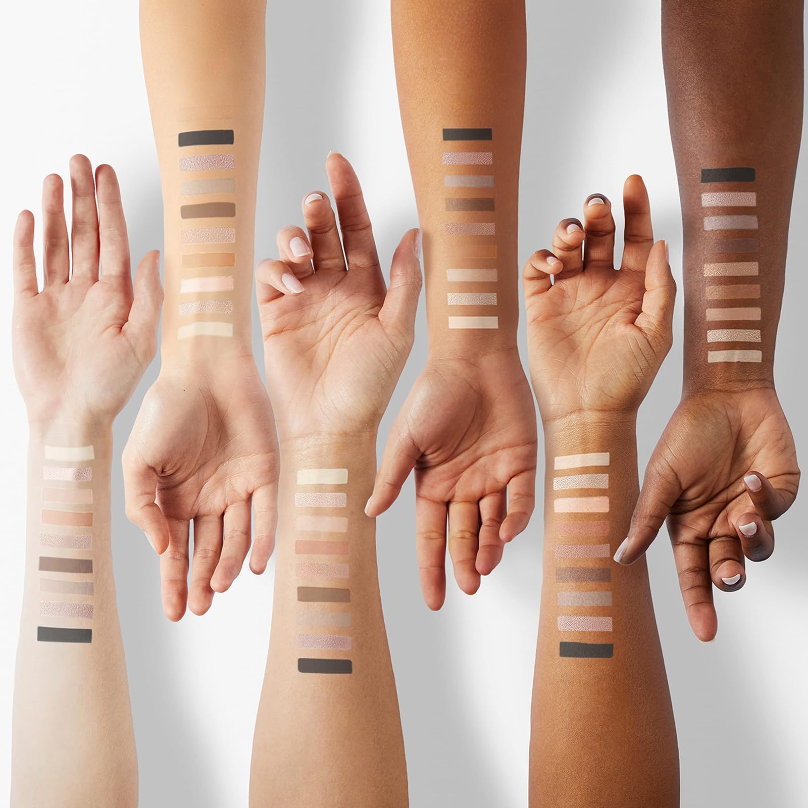 MYSTER ROSEY Neutral Eyeshadow Palette – Matte Nude 9-Shade Collection