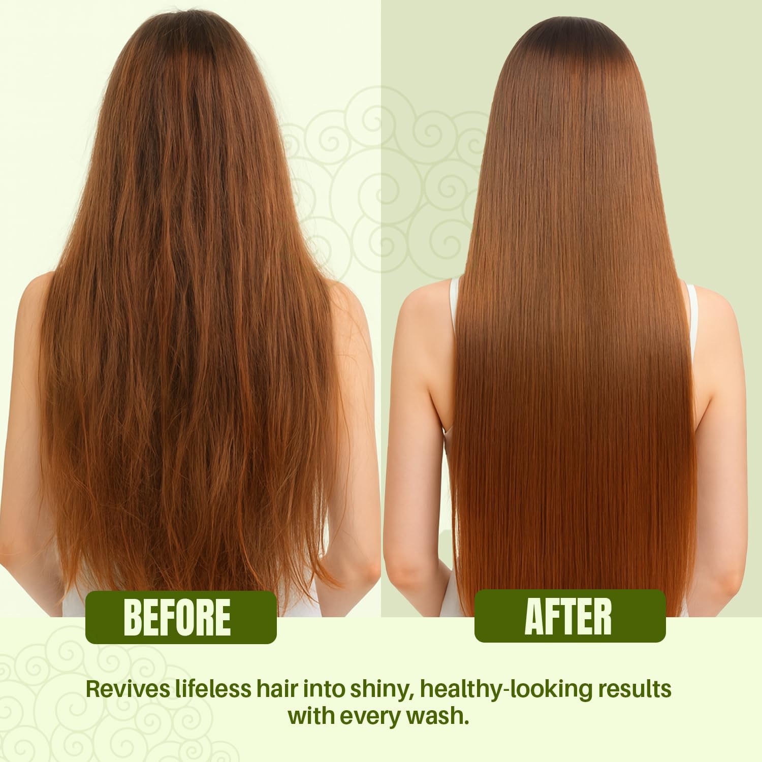 MYSTÉRE BEAUTÉ Rosemary Shampoo & Conditioner for Hair Growth – Sulfate Free, 16 oz