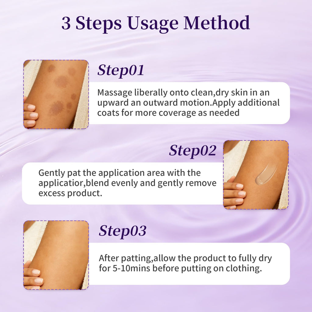 MyTend Body Coverage Perfector — Waterproof Tattoo Concealer for Full-Body, Long-Lasting Radiance