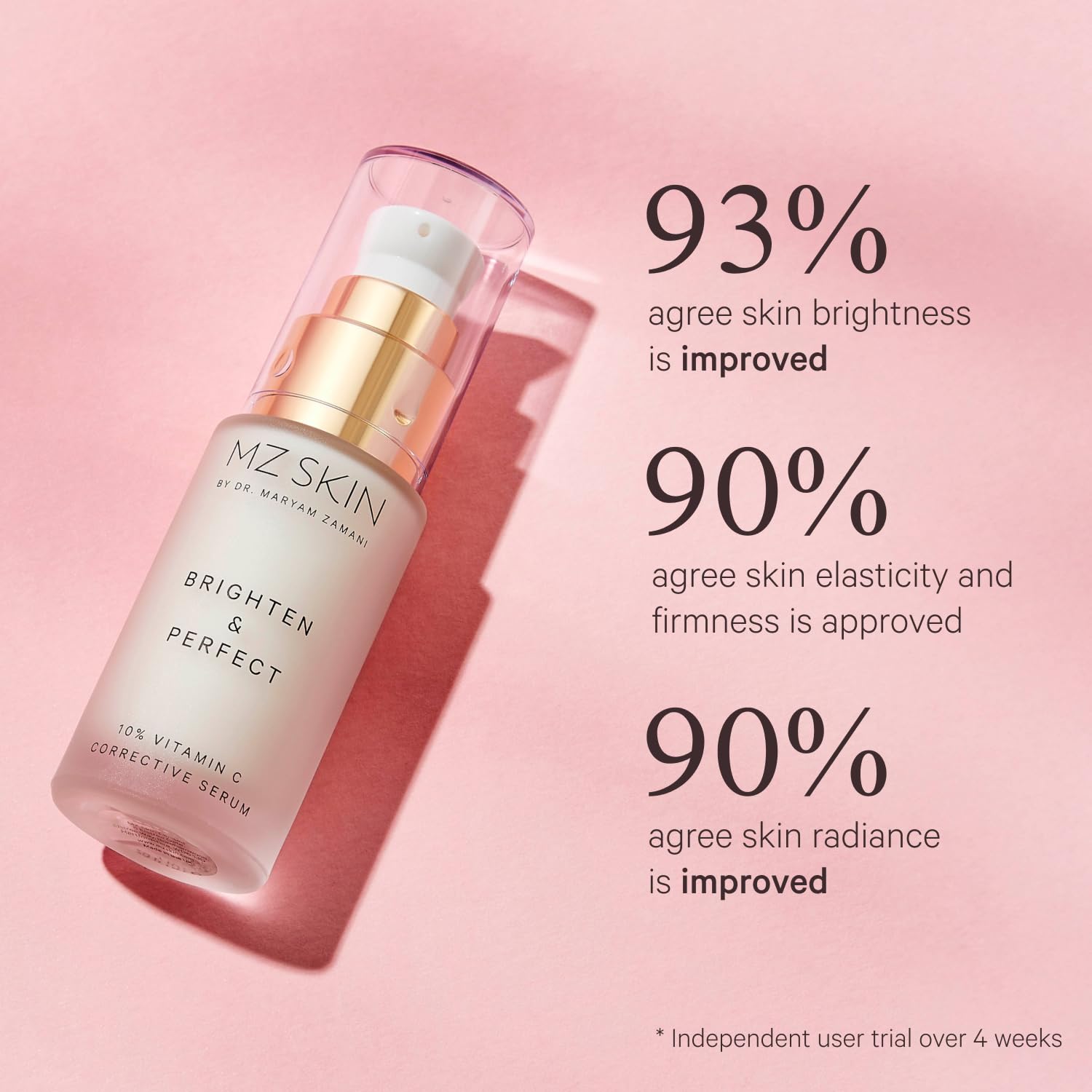 MZ SKIN Brighten & Perfect Vitamin C Serum 10%