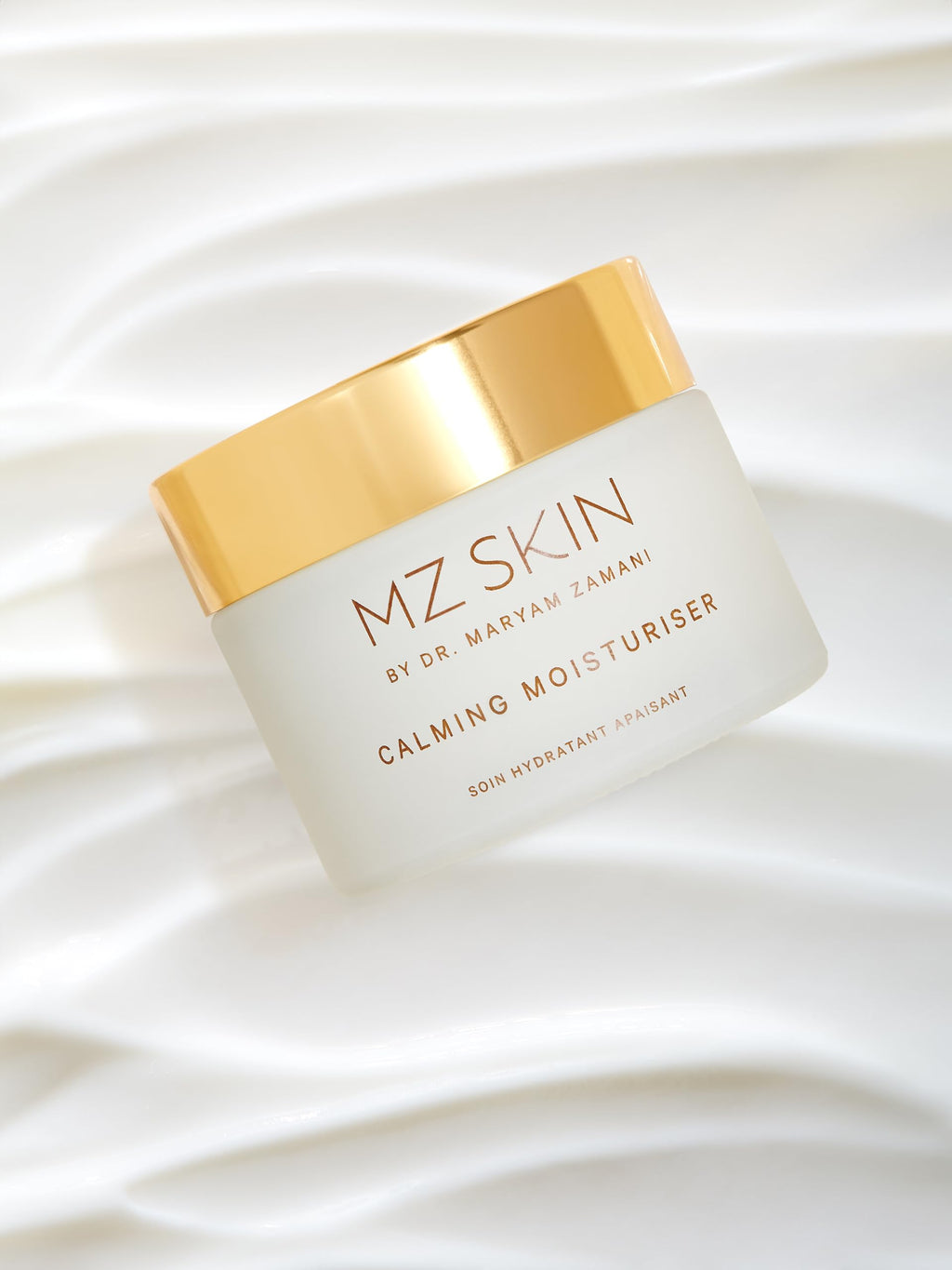 MZ SKIN Calming Moisturizer | Prebiotic Hydration for Sensitive, Redness-Prone Skin | Fragrance Free